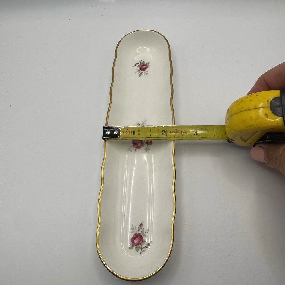 Vintage Porcelain Aristocrat China England Celery‎ Condiment Tray